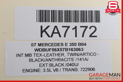 03-09 Mercedes W211 E350 E63 AMG Front Left Driver Side Door Control Module Unit