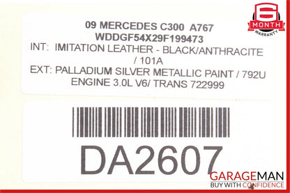 08-17 Mercedes W204 C300 E350 Center Console Ashtray Ash Tray Compartment OEM