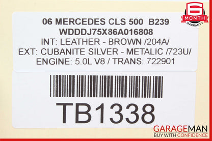 03-11 Mercedes CLS500 E550 Front Right Side Suspension Upper Control Arm RWD