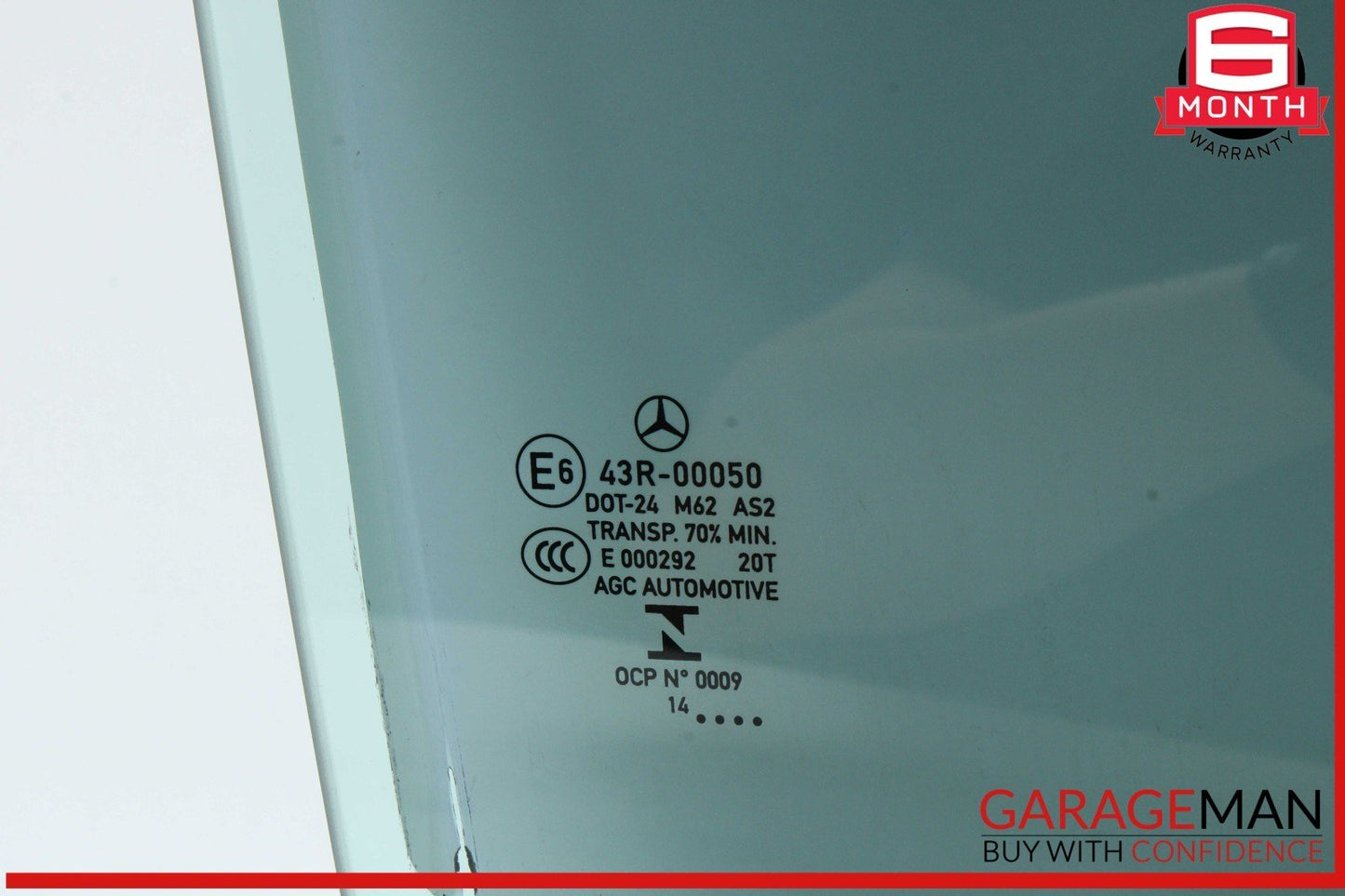 14-19 Mercedes W117 CLA250 Rear Right Passenger Door Window Auto Glass Panel OEM
