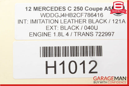 08-14 Mercedes W204 C250 Rear Left / Right Side Upper Suspension Control Arm