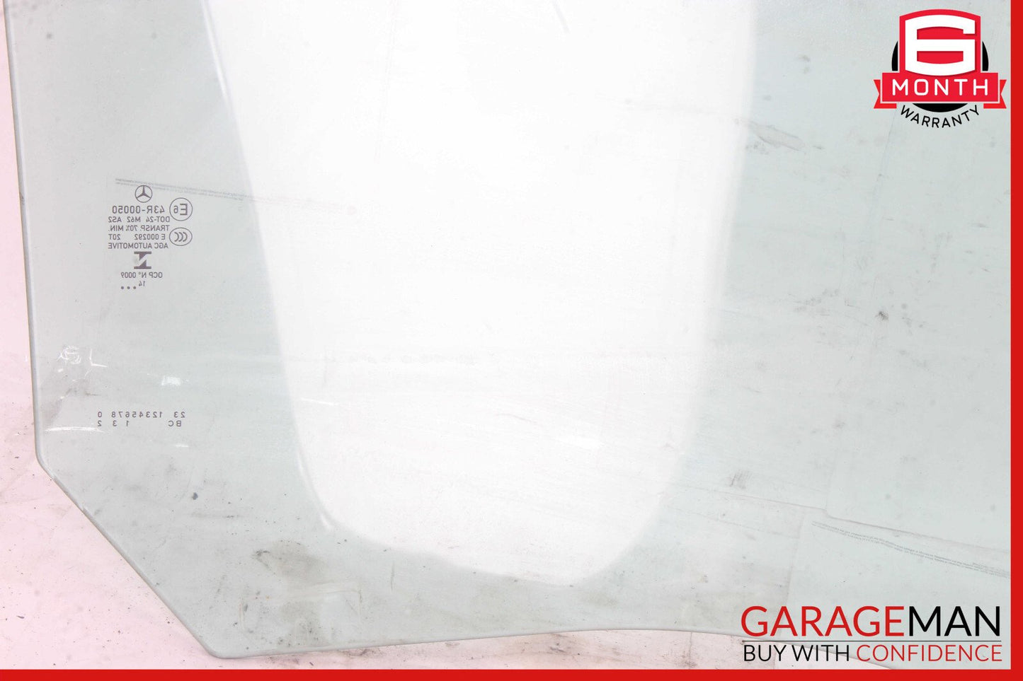 14-18 Mercedes W117 CLA250 Rear Left Driver Side Door Window Auto Glass OEM