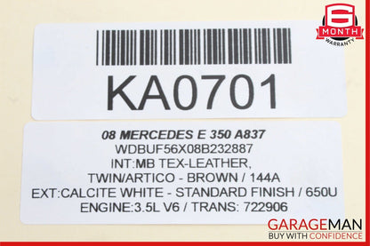 03-11 Mercedes W219 CLS550 E350 Engine Cooling Fan Motor Blade 3136613328