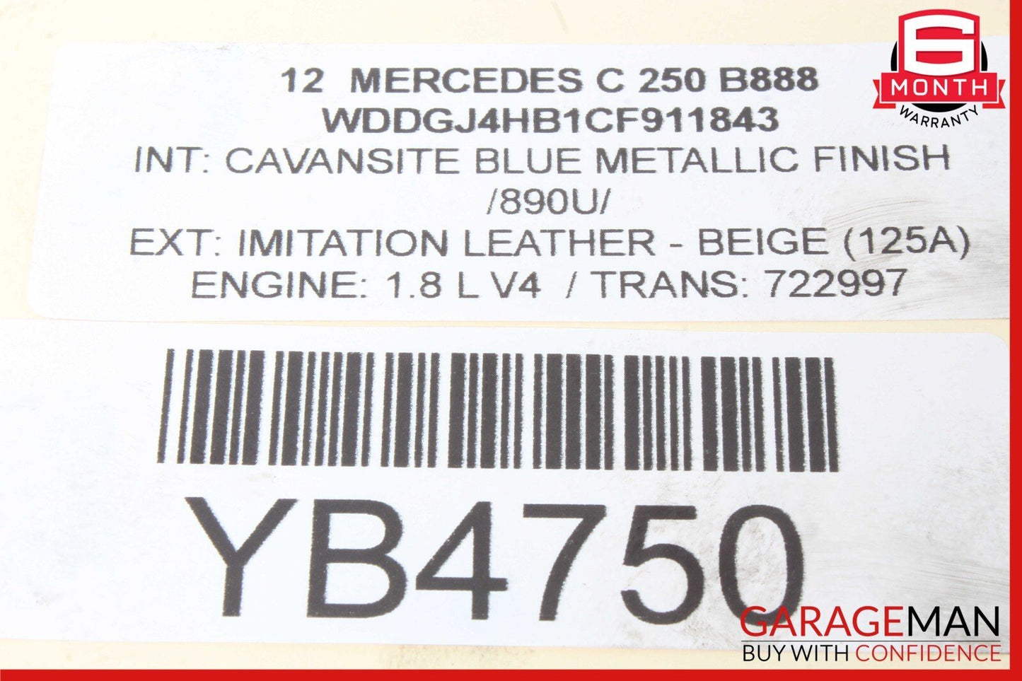 12-15 Mercedes W204 C250 M271 Power Steering Pump Assembly 0064663601 OEM