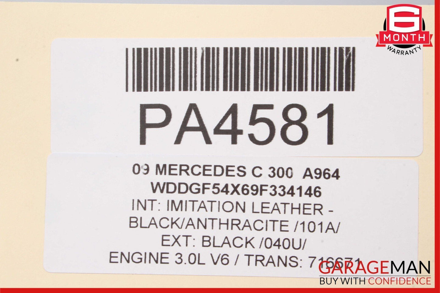 06-11 Mercedes R171 SLK280 C300 Engine Motor Block Assembly 3.0L M272 RWD 178k