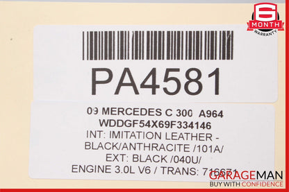 06-11 Mercedes R171 SLK280 C300 Engine Motor Block Assembly 3.0L M272 RWD 178k