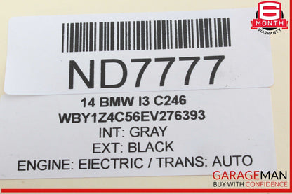 14-21 BMW i3 I01 Front Left Side Lower Bumper Reinforcement Bar Bracket OEM