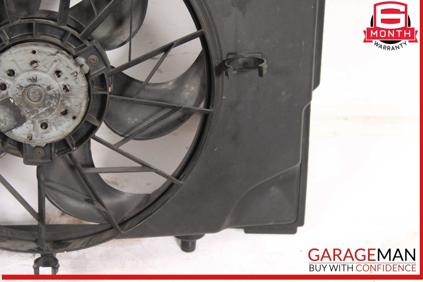 97-04 Mercedes R170 SLK230 C230 Engine Cooling Radiator Fan Motor Shroud Assy