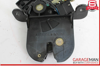 97-04 Mercedes R170 SLK320 Rear Trunk Lid Lock Latch Actuator w/ Handle Assembly