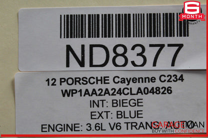 11-18 Porsche Cayenne 958 VR6 Automatic Transmission Gearbox OEM
