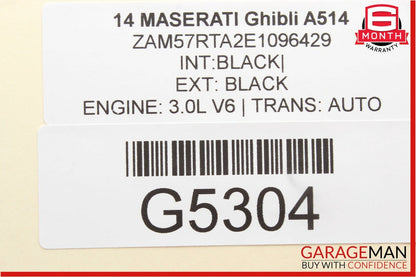 14-18 Maserati Quattroporte Ghibli Rear Suspension Upper Control Arm Tension Bar