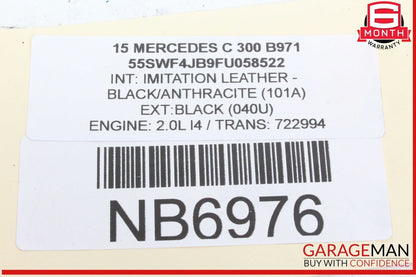 15-20 Mercedes W205 C300 C400 C350e Rear Right Side Spindle Knuckle Hub Bearing