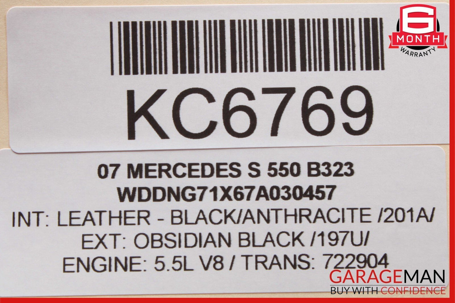 07-13 Mercedes W221 S550 Center Console CD Player Cover Trim Panel Black OEM