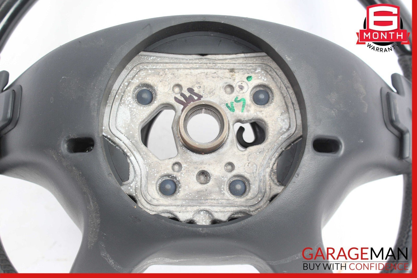 07-10 Mercedes S550 CL550 Driver Steering Wheel w/ Paddle Shifters Black Wood