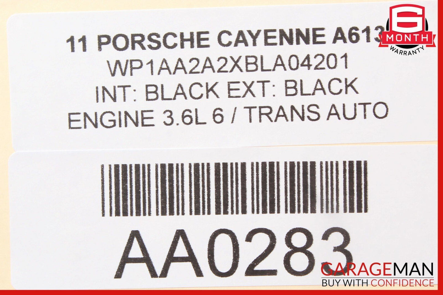 11-17 Porsche Cayenne 958 Dashboard Dash Speedometer Cover Panel Trim Black