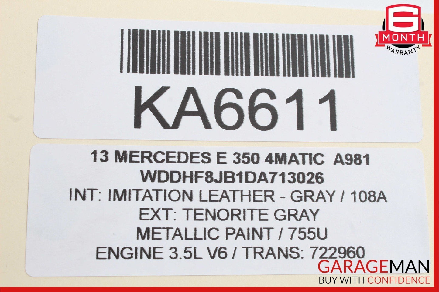 10-14 Mercedes W204 C250 E350 E550 Shark Fin Radio Antenna 2048207275 Black