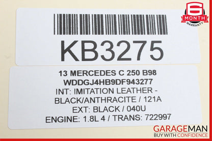 12-14 Mercedes W204 C250 C300 C350 C63 AMG Front Left Exterior Door Handle OEM