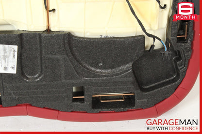 15-24 Porsche Macan 95B Rear Lower Bottom Seat Cushion Red OEM