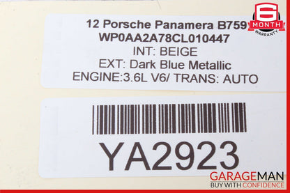 10-16 Porsche Panamera 970 Front Right Side Dash Dashboard Air Bag Airbag OEM