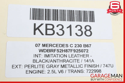 06-10 Mercedes C230 E350 CLS350 Front Right Engine Timing Chain Valve Cover