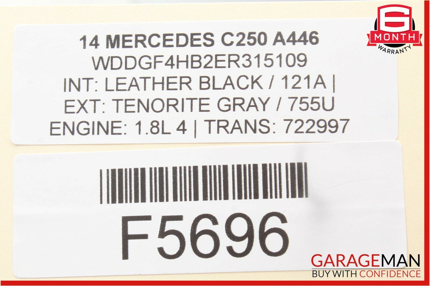 12-14 Mercedes W204 C250 Speedometer Odometer Instrument Cluster Gauge
