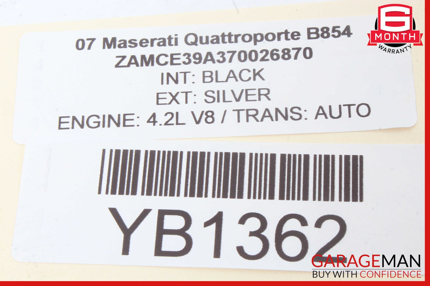 03-13 Maserati Quattroporte M139 Trunk Release Opener Control Module OEM
