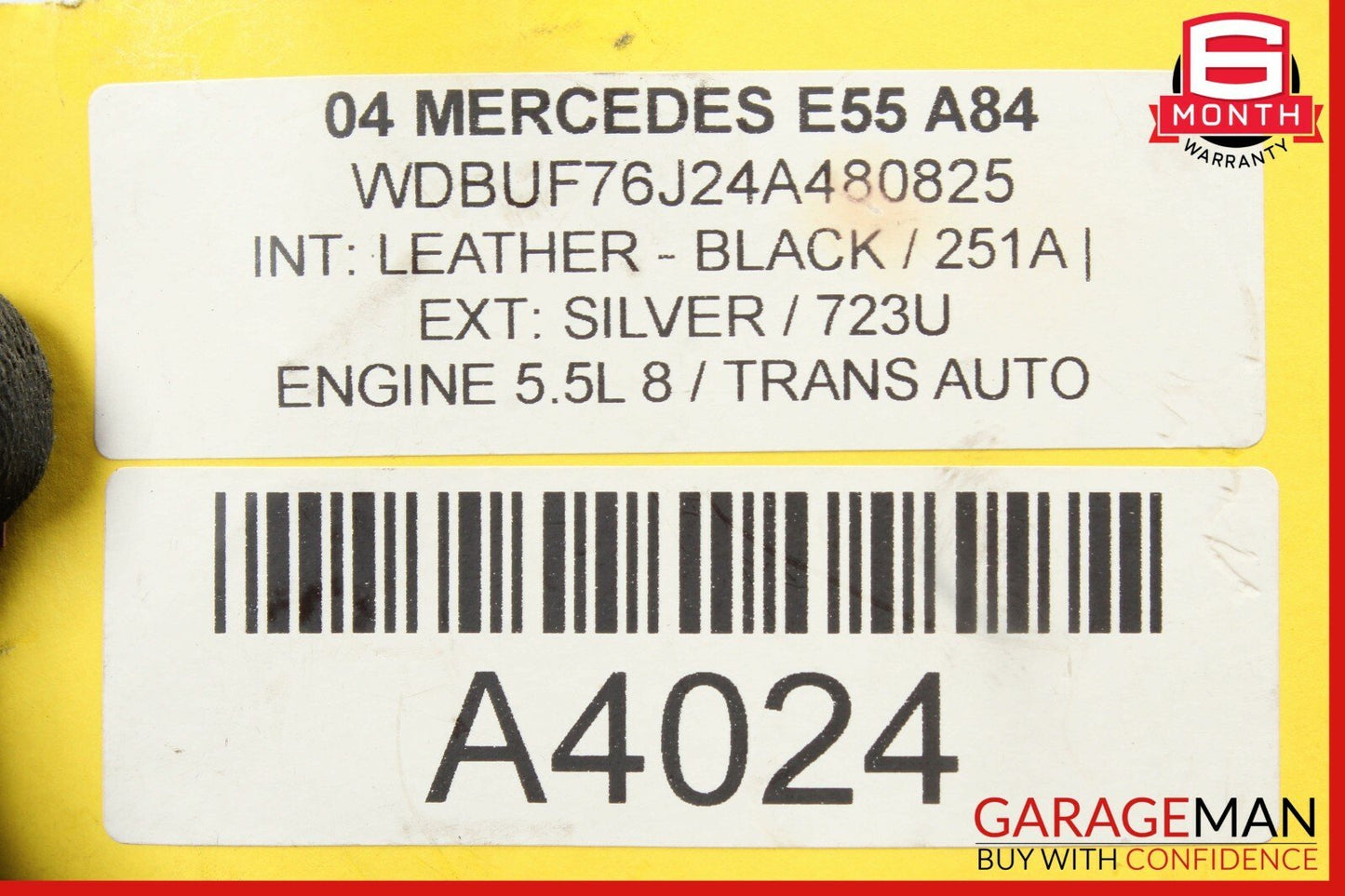 03-09 Mercedes W211 E320 E350 E550 Front Right Side Door Controller Module Unit