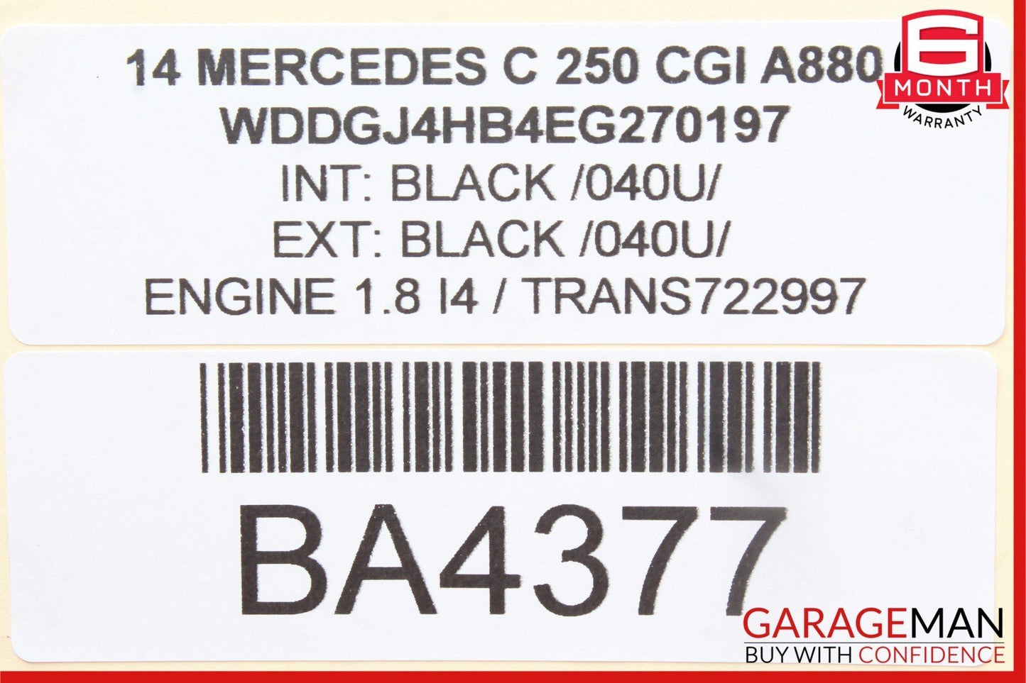 14-15 Mercedes W204 C250 Speedometer Odometer Instrument Cluster Gauge OEM