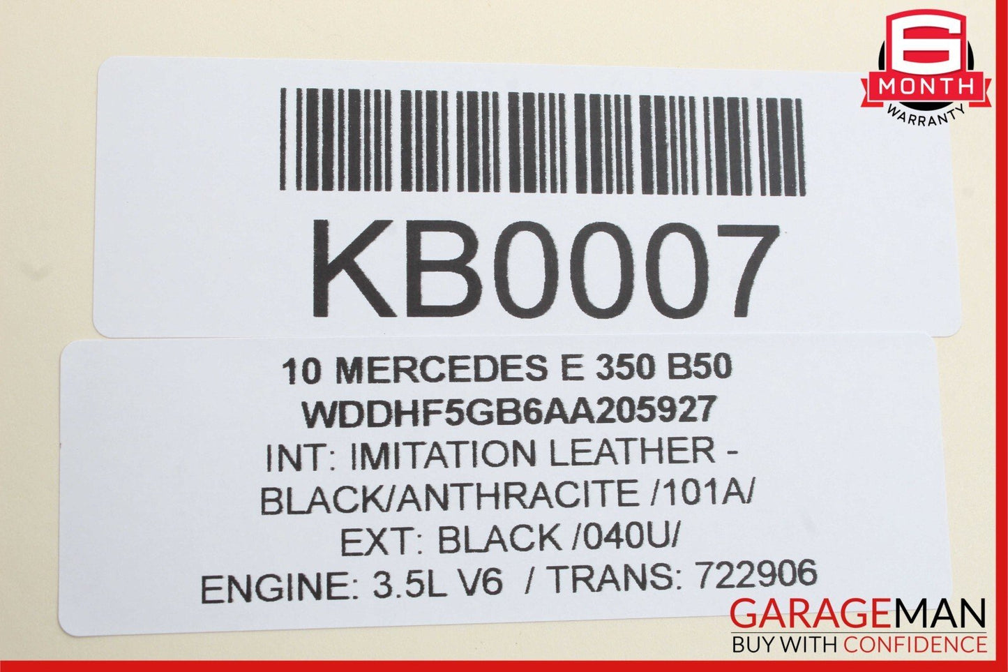 08-17 Mercedes W212 E350 E400 Rear Trunk Lid Latch Lock Actuator Assembly OEM