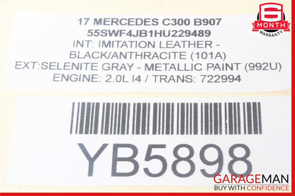 15-20 Mercedes W205 C300 C400 GLC300 Dash Headlight Switch Control Module OEM