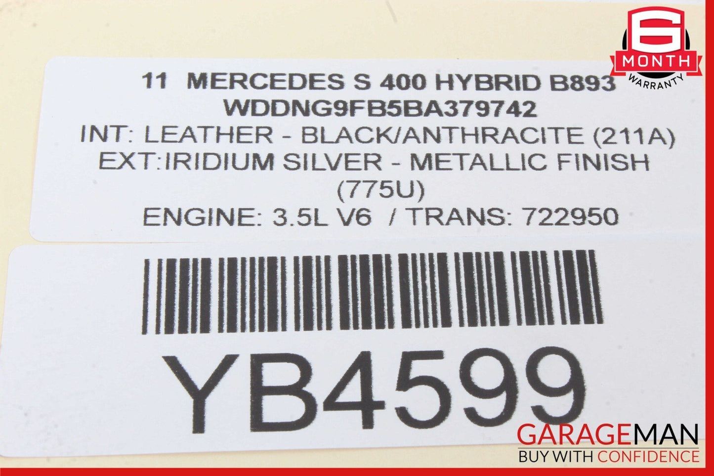 07-14 Mercedes W221 S400 S63 Front Right Side Seat Control Switch 2218709358 OEM