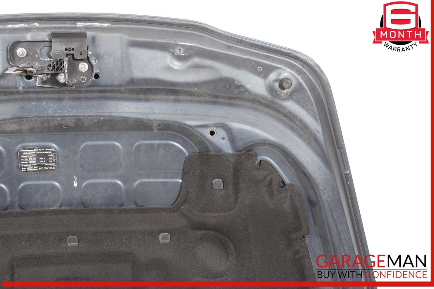 10-16 Porsche Panamera 970 Front Hood Bonnet Cover Panel Blue OEM