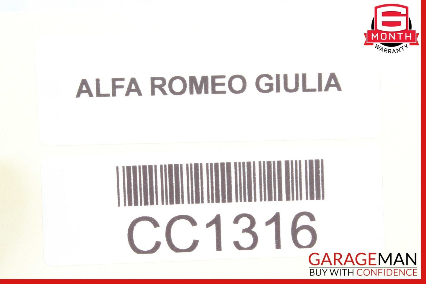 17-23 Alfa Romeo Giulia Stelvio Rear Overhead Reading Dome Light Lamp OEM