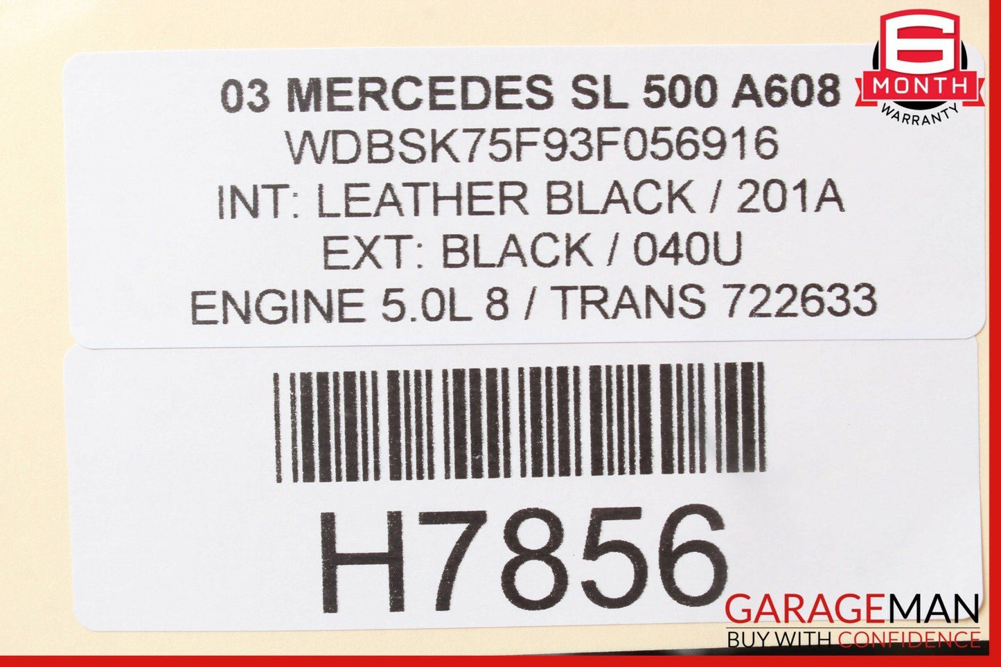03-08 Mercedes R230 SL500 SL600 Front Right Passenger Door Control Module Unit