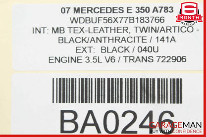 03-11 Mercedes W211 E350 E550 CLS550 RWD Front Left Side Lower Control Arm