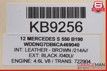 07-14 Mercedes W221 S63 S550 CL550 Trunk Release Remote Open Close Module OEM