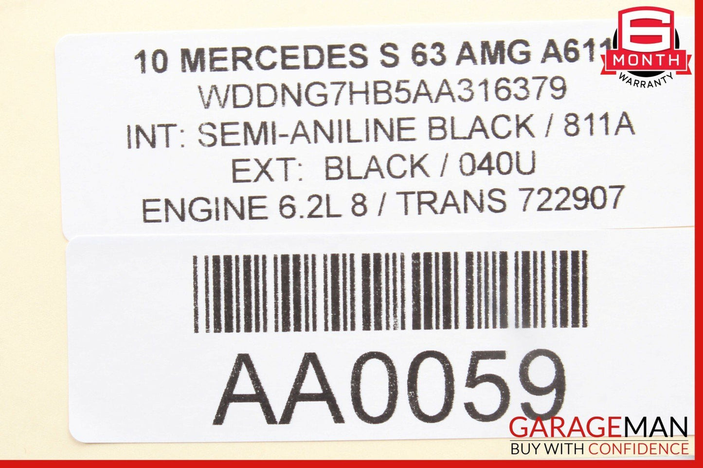 07-14 Mercedes W221 S63 CL550 A/C AC Heater Climate Control Switch OEM