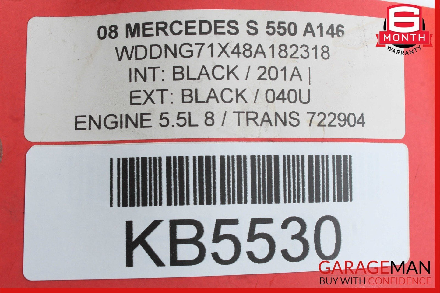 07-13 Mercedes W221 S350 S400 S550 Front Right Side Under Seat Control Module