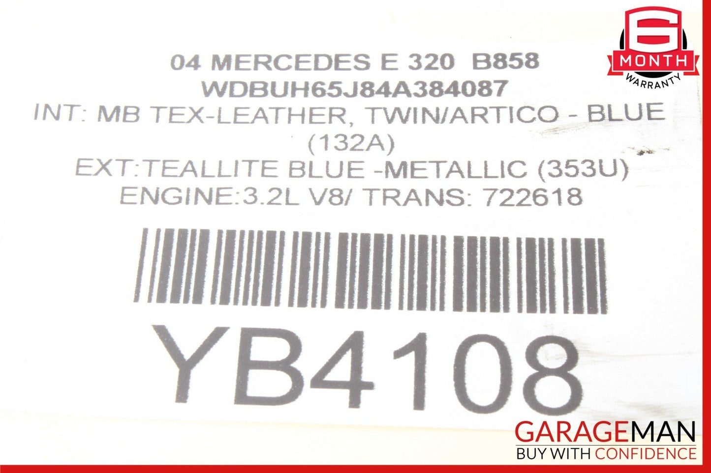 98-07 Mercedes W211 E320 SLK32 AMG Crossfire Engine Motor Starter 0051516501 OEM