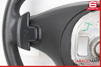 15-18 Mercedes W205 C300 GLC300 Steering Wheel Black w/ Paddle Shifters Assy