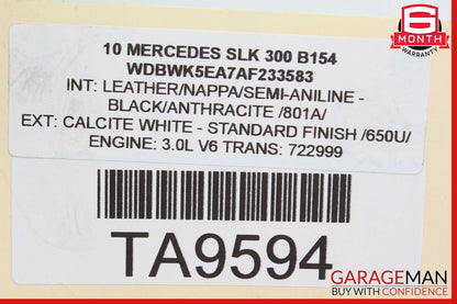 05-11 Mercedes R171 SLK300 SLK350 Front Right Lower Control Arm OEM