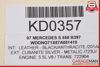 07-13 Mercedes W221 S550 CL550 Rear Left & Right Side Brake Calipers Set OEM