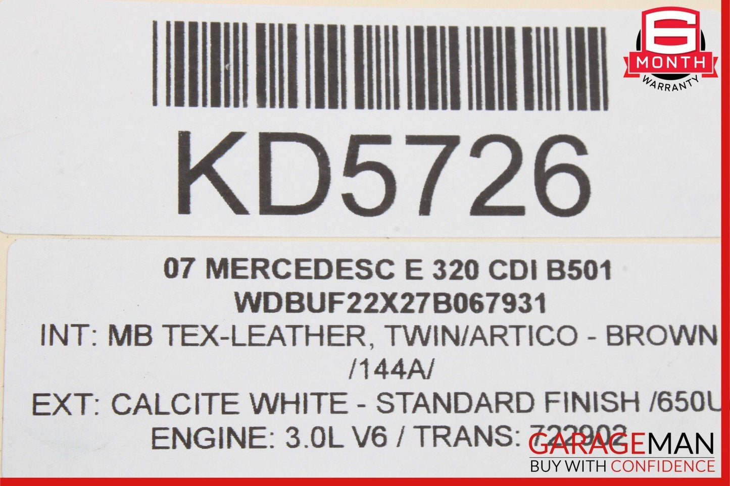 03-09 Mercedes W211 E320 E350 E550 Rear Right Side Door Lock Latch Actuator OEM
