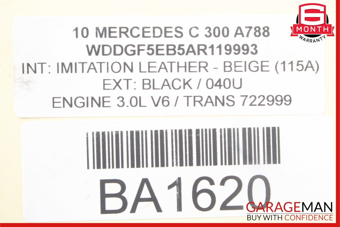 08-11 Mercedes W204 C300 Left Side Engine Exhaust Camshaft Cam Shaft