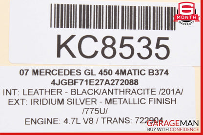 06-12 Mercedes X164 GL450 GL550 R550 ML63 AMG DVD Player Video Splitter