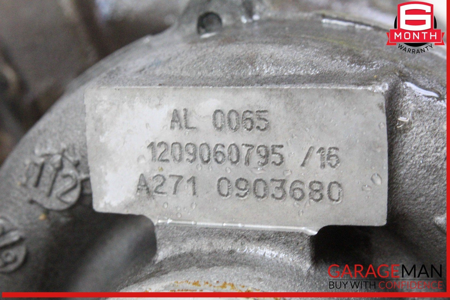 12-15 Mercedes W204 C250 CGI 1.8L Turbo Turbocharger Manifold Assembly M271