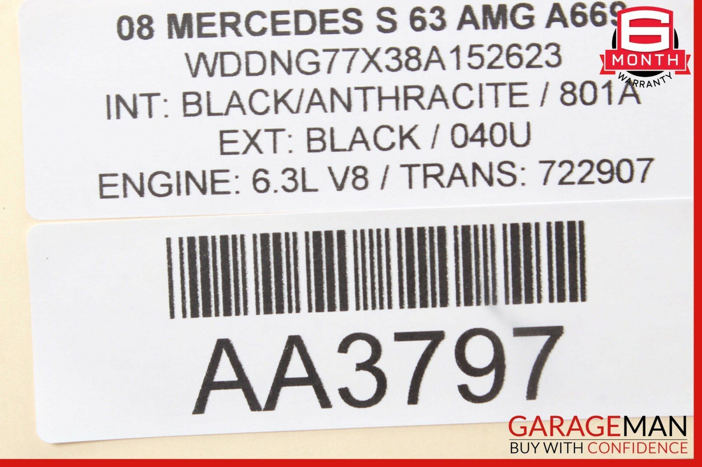 07-14 Mercedes W216 CL600 S550 Front Right Door Lock Latch Actuator Keyless Go