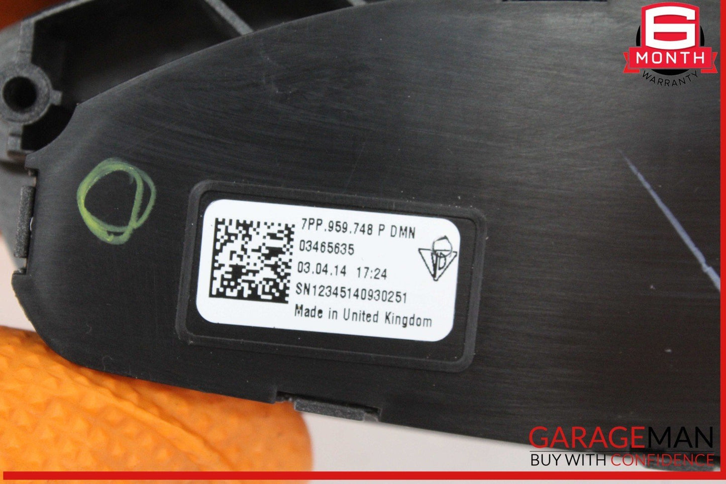 10-18 Porsche Panamera 970 E-Hybrid Front Right Side Seat Control Switch OEM