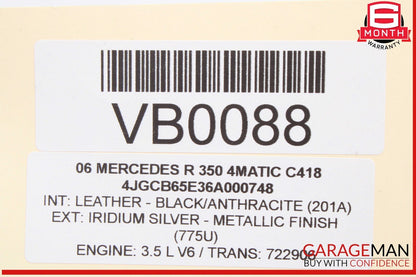 Mercedes-Benz GL350 Unknown 1645400945/ A1645400945/ A 164 540 09 45 OEM