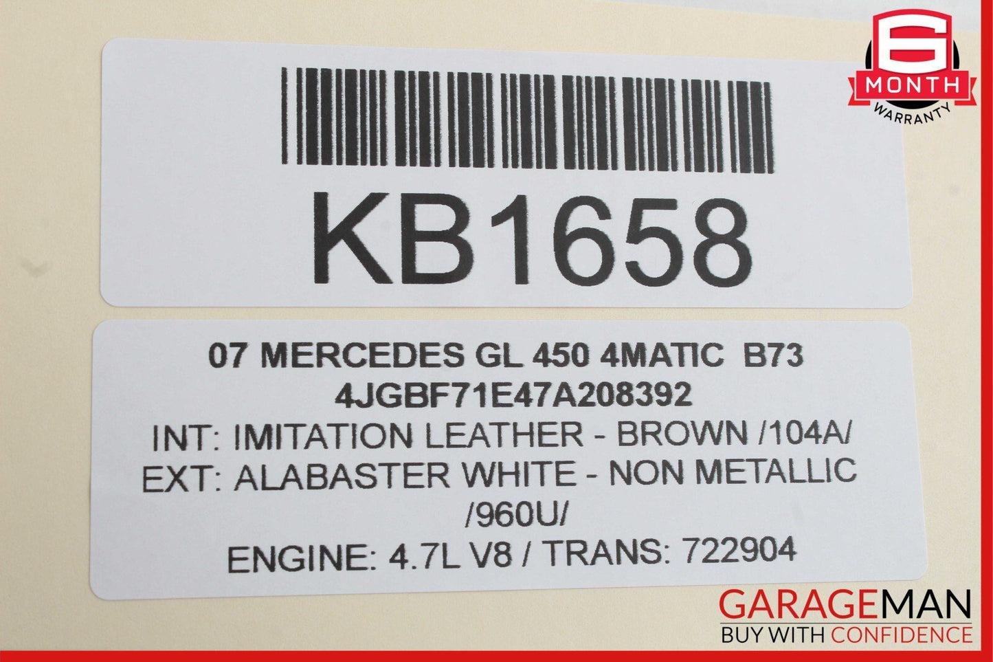 06-12 Mercedes X164 GL450 E350 SL550 Communication Control Module 2198200926 OEM